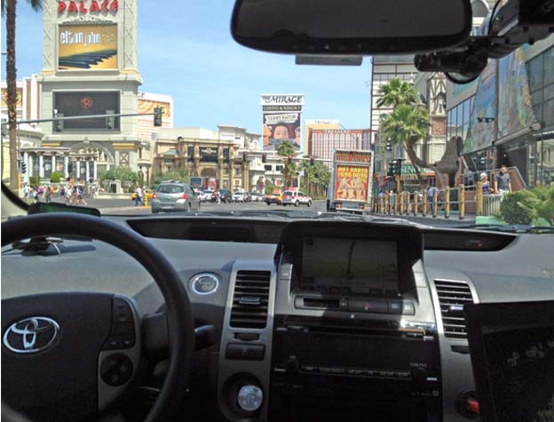 Driving in Vegas